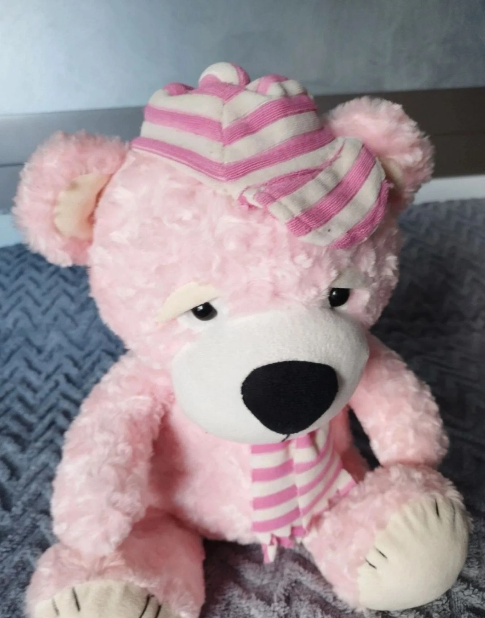 Pink big teddy bear – photo 2